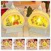 Christmas Gift Prop Cross-border Christmas Lantern With Led Lights For Festive Atmosphere