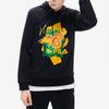 Fila X Van Gogh Museum Collaboration Van Gogh Series Printed Sports Casual Knit Hoodie Men Hoodies Black F11M218211F-BK