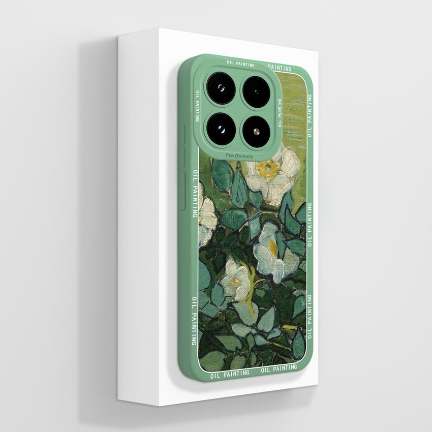 Geschikt Voor Xiaomi 17 13 12 15T 12T 12S Pro Telefoonhoesje Mode Gemengde Label Patronen Mode Vloeibare Siliconen Schokbestendige Shell Voor Xiaomi Bumper Hoes