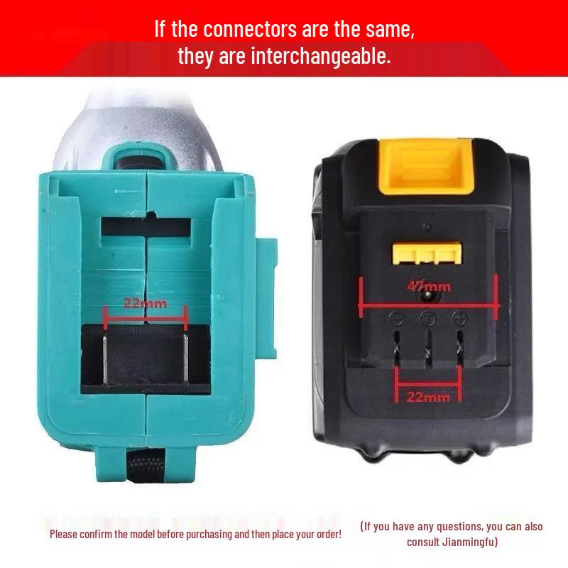 Dayi 48V/88V/128V Electric Wrench with Lithium Battery - Includes Angle Grinder, Impact Wrench, Chainsaw, Rechargeable Battery