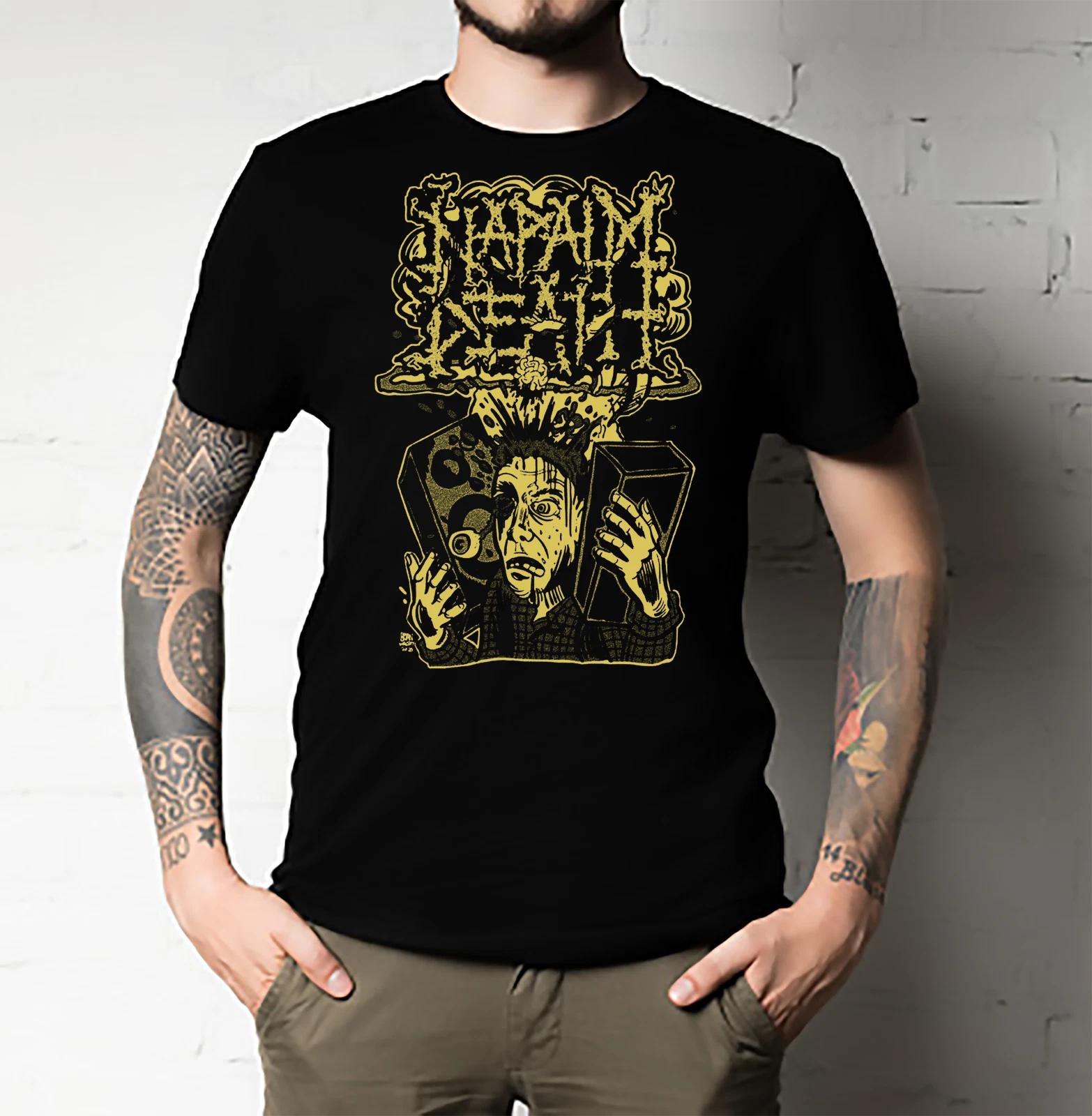 Men s and Women s T-shirts Napalm Death XXXL
