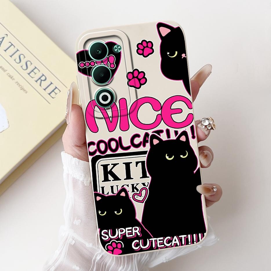 

For Oppo A5 5G 2025 Case CPH2735 Cute Funny Cartoon Cover Soft Silicone Phone Case For Oppo A5 Pro CPH2695 A5Pro OppoA5 5G Shell Oppo A5 5G