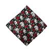 Skull Neckerchief for Women Men Fashion Print Headwrap Turban Scarf Bandannas for Festival Holiday Party Wear