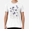 Blue Cornflowers S To 5XL Made In the AU/USA T-Shirt