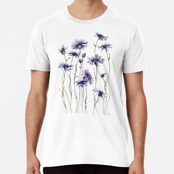 

Васильки от S до 5XL Сделано в Австралии/США Футболка 3XL