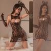 Lingerie con scollatura a stampa leopardata Feimu - Set da 20 pezzi