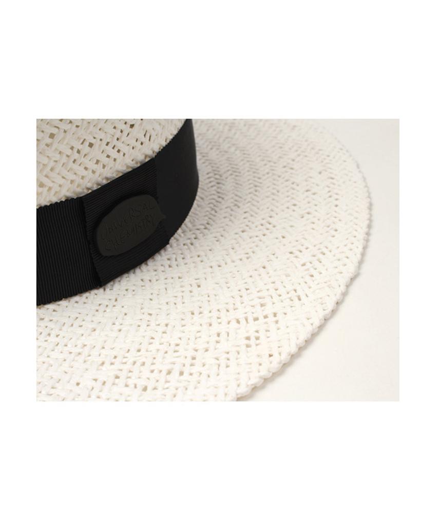 Yunibeosyeolkemiseuteuli Home White Flat Fedora Summer Fedora