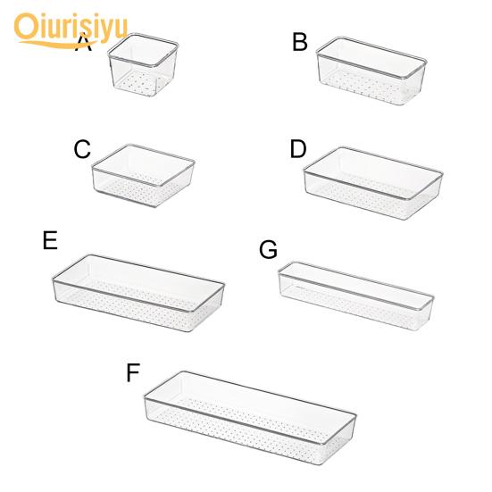 Dayanıklı Daha Fazla Bölmeli Şeffaf Çekmece Düzenleyici
