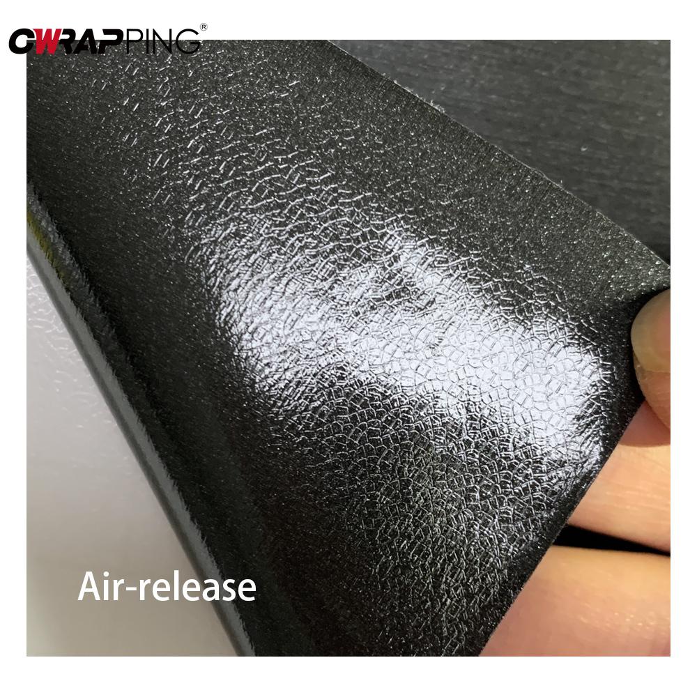 Selbstklebende Folie für Möbelfolien Wasserdichte Tapeten Heimdekor Gebürstete Textur Matt Schwarz Tischschutzfolie Vinyl