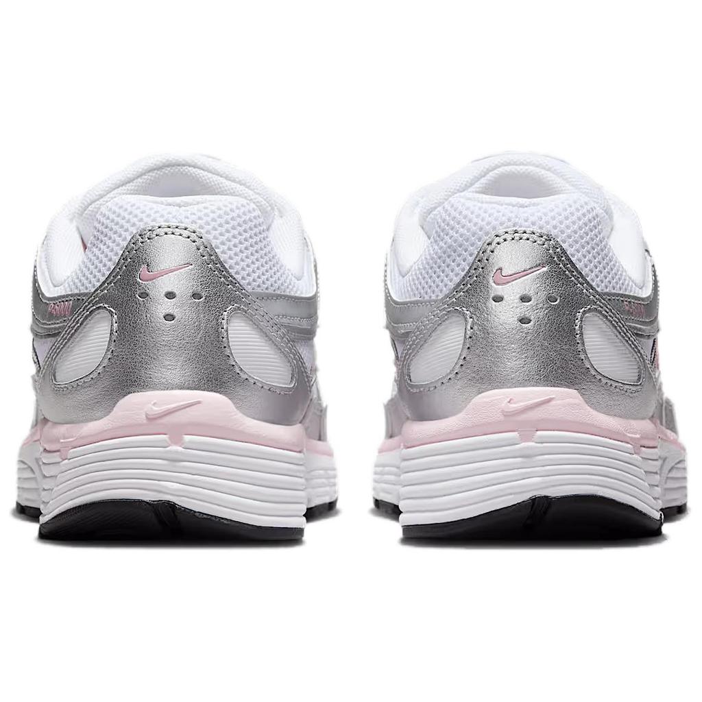 Nike P-6000 White Elemental Pink Women Sneakers Black Metallic-Silver BV1021-108