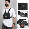 Multi-pocket Double Shoulder Chest Bag Waterproof Message Crossbody Pouch  Mountaineering