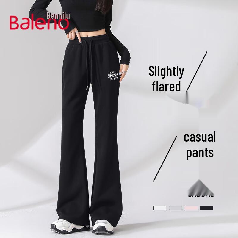 Baleno Women's Trendy Flared Wide-Leg Pants