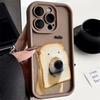 Funny Cute Animal Dog Phone Case For Iphone Apple 17 AIR 16 16E 11 12 13 14 15 XR Plus Pro Max Silicone Case Funda Shell Cover