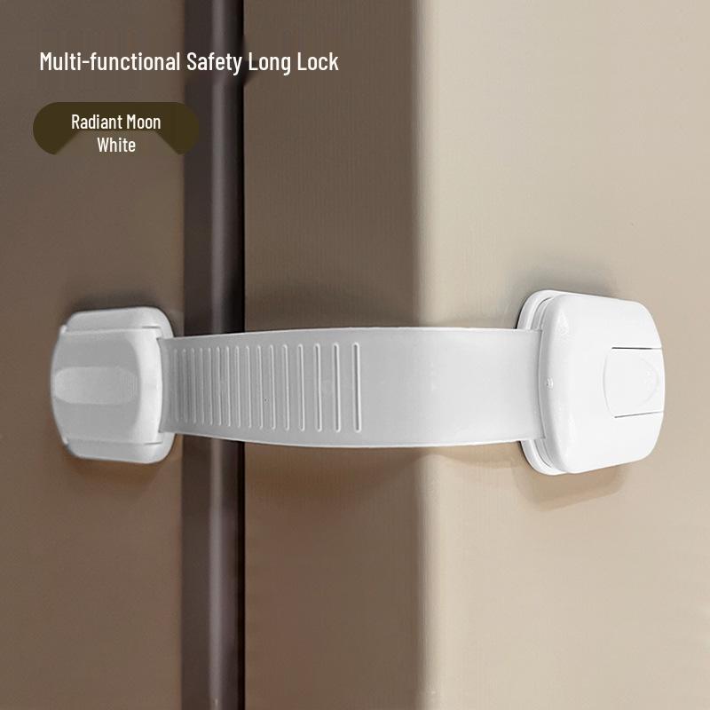 Child Safety Lock for Cabinets and Fridge - Anti-Pinch & Anti-Baby Opening Drawer Buckle