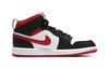 Jordan 1 Mid PS Black Gym Red 640734-122