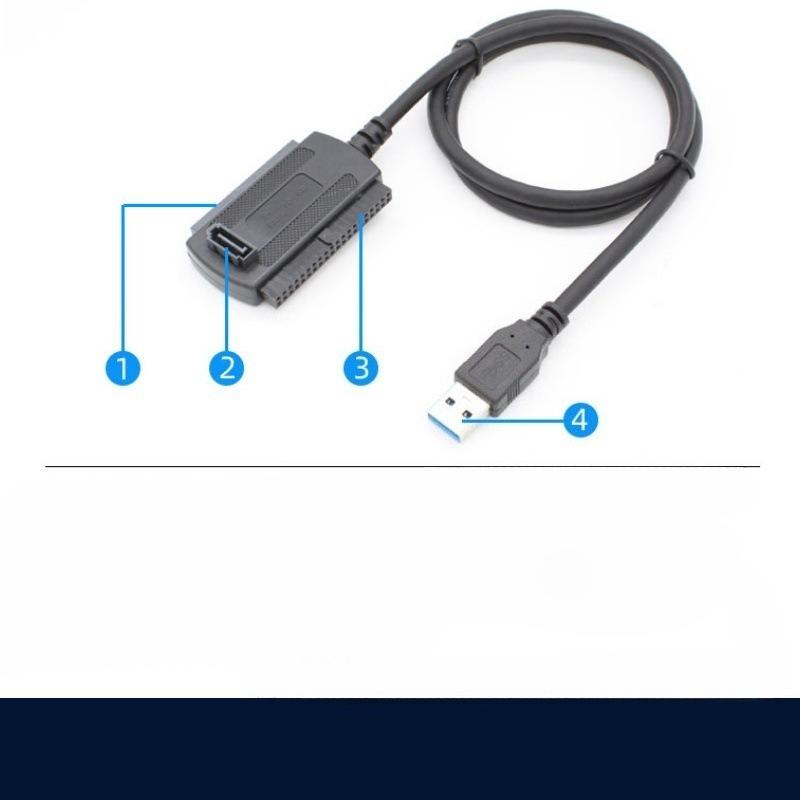 IDE To USB Easy Drive Cable For Desktop Computer Mechanical High-speed Transmission Plug-and-play Adapter