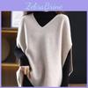 Sleeveless Vest Knit Ladies Vneck Sweater For Springautumn Korean Style Outerwear