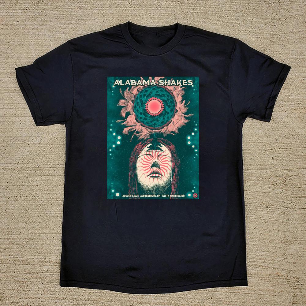 Alabama Shakes Isleta Amphitheater in Albuquerque Poster Shirt S-5XL DM401 Unisex T-Shirt XXL