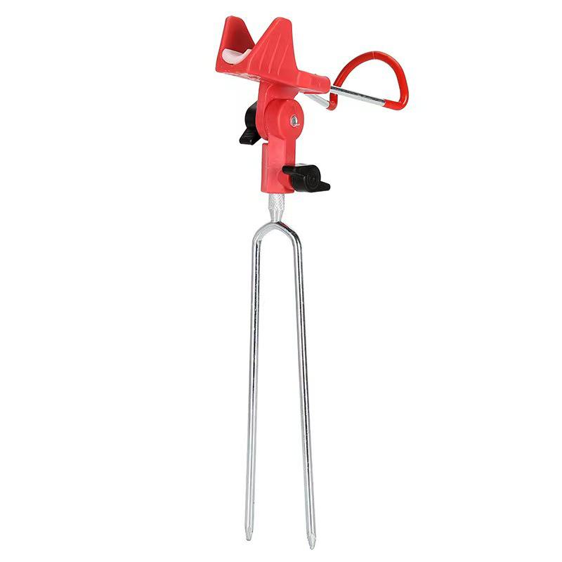 

Светящийся кронштейн для удочки двойного назначения с регулируемым положением красный