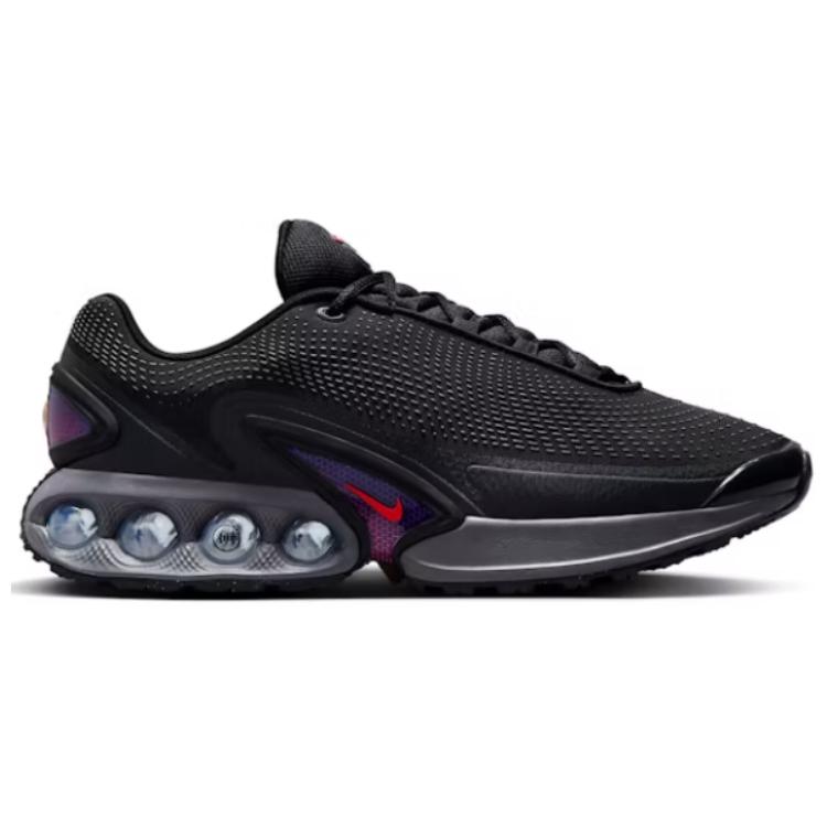 Nike Air Max DN Antrasitt Lys Crimson Unisex Sneakers Svart Mørk-Røykgrå DV3337-001