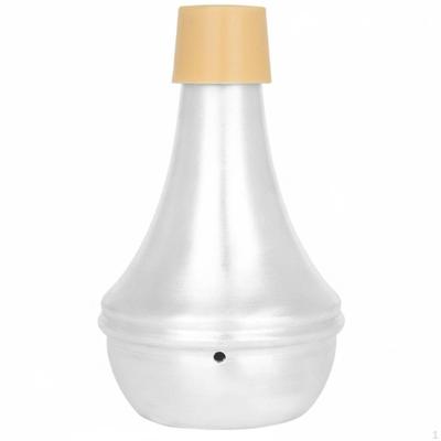 Trumpet Practice Mute Silencer Rubber Seals Portable Sound Reducer Dampener for Students,