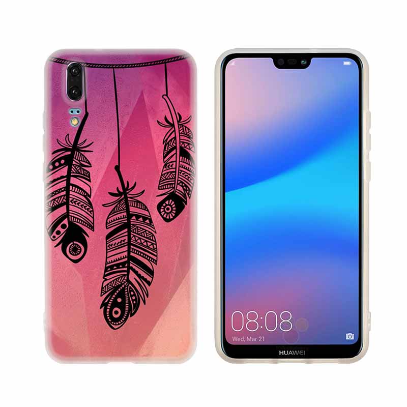Dream Catcher Mandala Chakra TPU Soft Phone Case For Huawei P50 P40 P30 P20 Pro Lite P30lite P50lite P Samrt Z 2020 2019 Cover