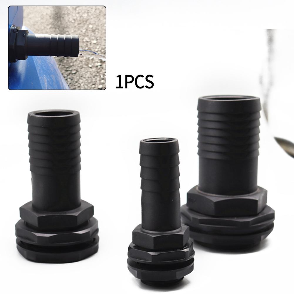 IBC Tank Outlet Adapter Fitting for Water Storage Tanks with Plastic Construction and Threaded Connection for Use