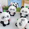 Charming Bubble Blowing Panda Plush Toy Ideal For Stress Relief And Decoration