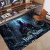 Custom Name Crystal Velvet Rug,Kontra K Comfortable Anti Slip Floor Mat For Room Decoration
