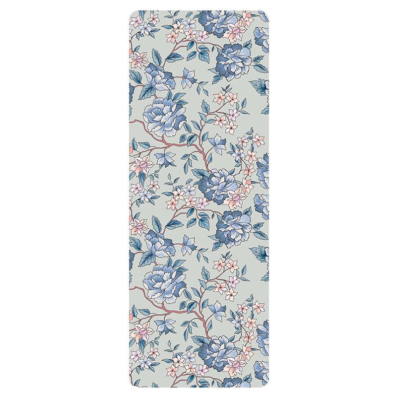 Zebian 1.5mm Suede Printed Foldable Travel Yoga Mat