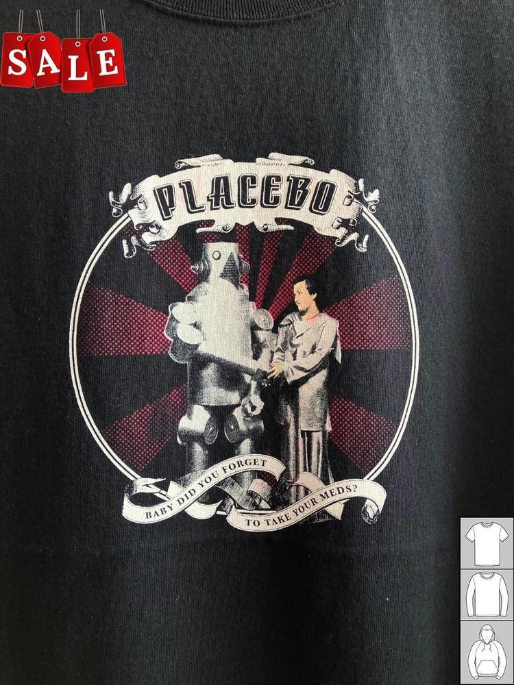 New Rare Placebo North America  Gift For Fans Unisex All Size TShirt LW598 Unisex T-Shirt XL