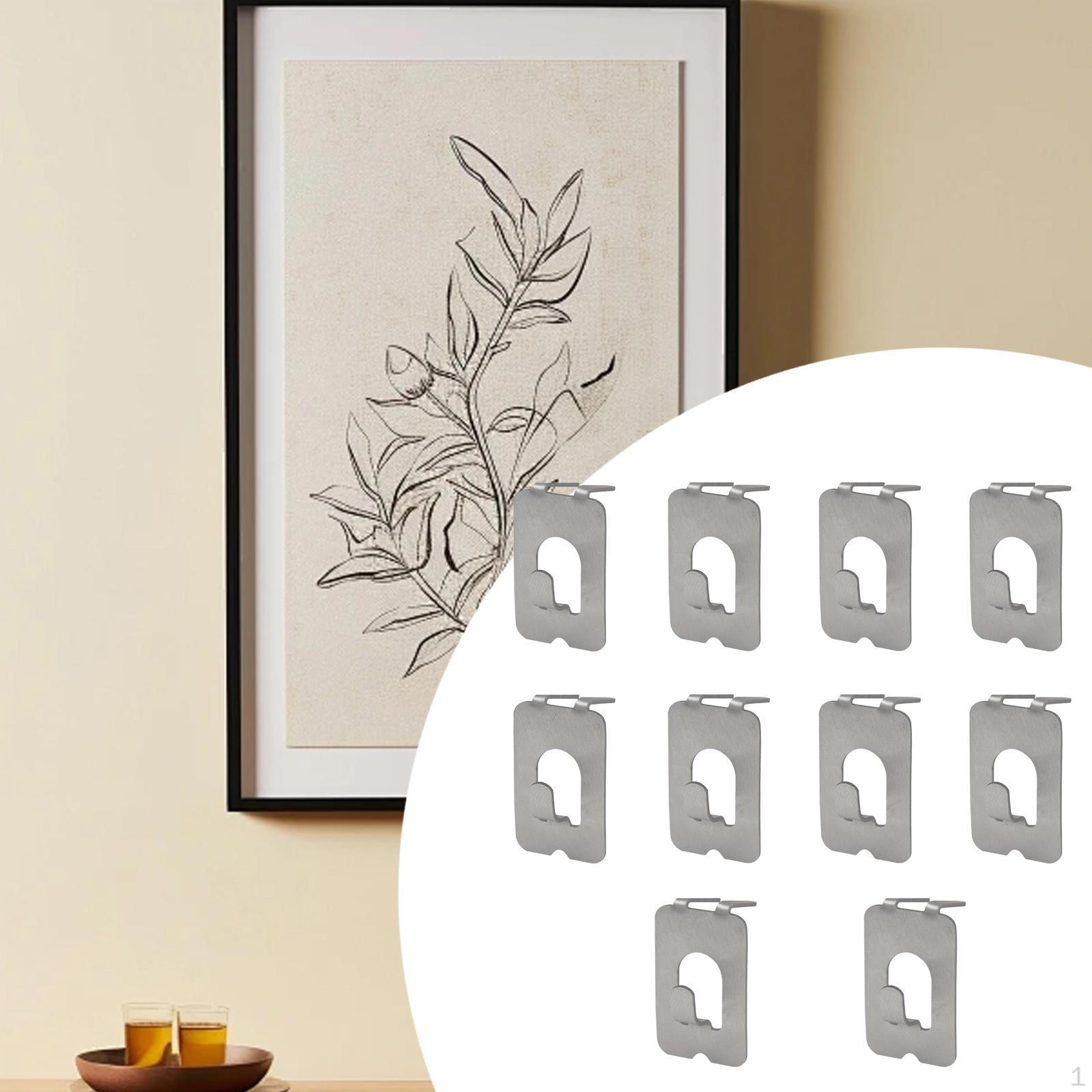 

Крючки-когти для картин, фурнитура для настенного монтажа, искусство и фотографии 10pcs