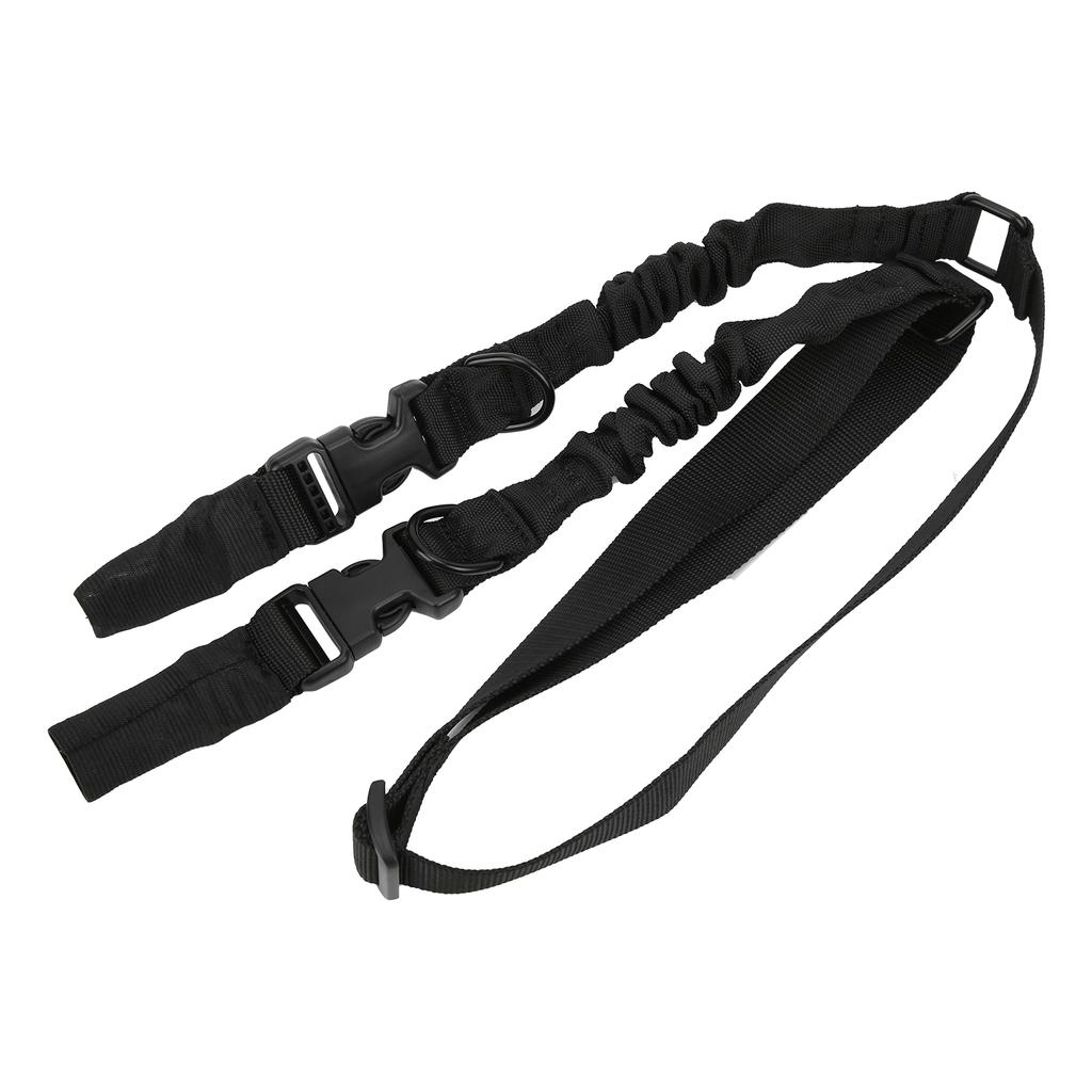 Adjustable Nylon 2 Point Sling Shoulder Strap Outdoor Elastic Hunting Belts with Metal Hook