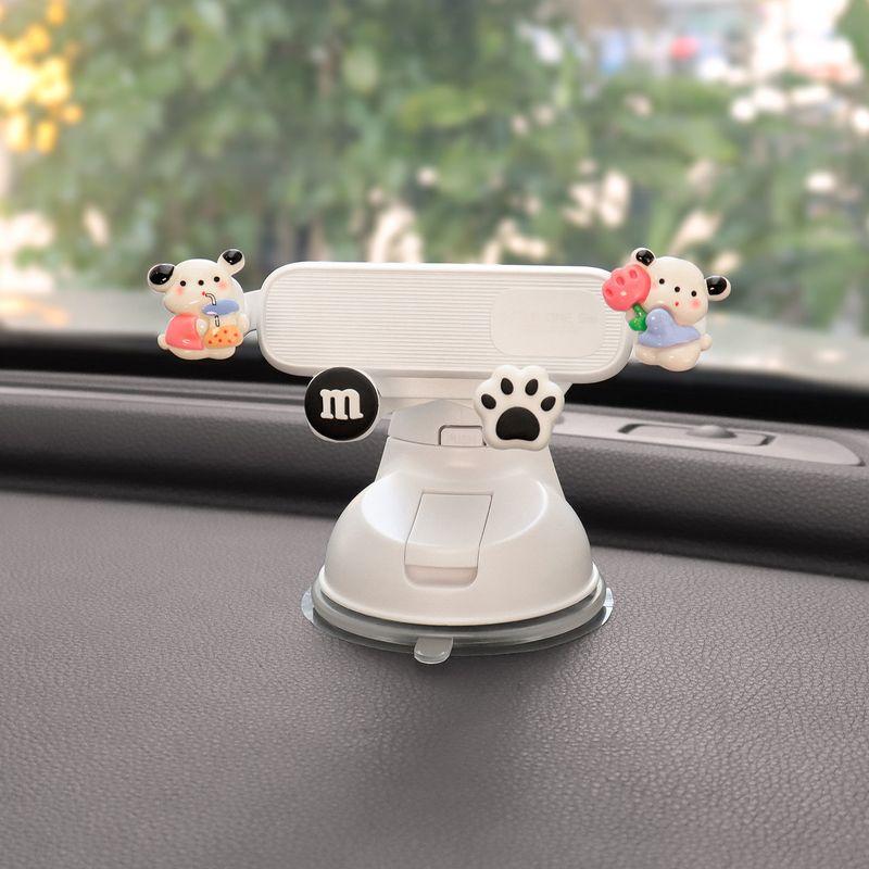 Car Phone Holder, Car Air Vent Suction Cup Universal Support Bracket, Anti-Shake Gravity Navigation Mount for Car