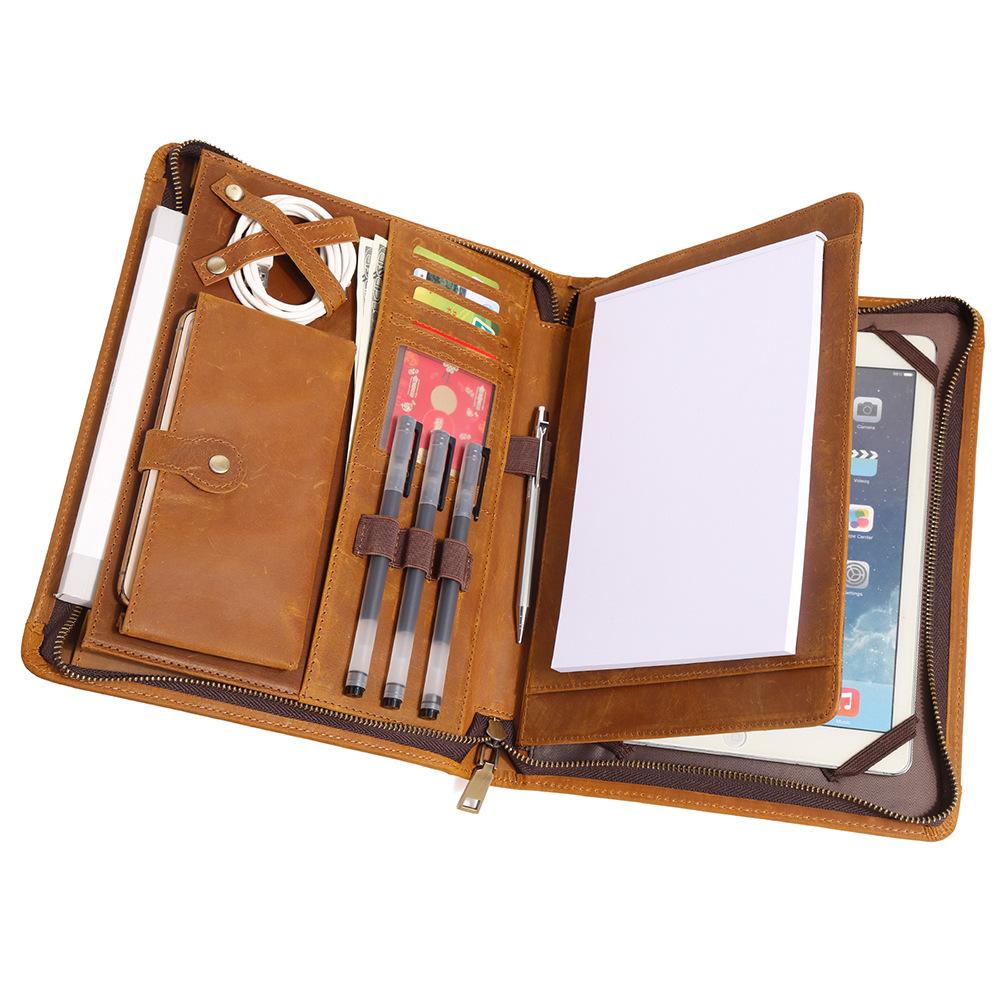 New Crazy Horse Genuine Leather Tablet