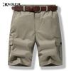 KAISER Men's 100% Cotton Casual Beach Shorts KS3802