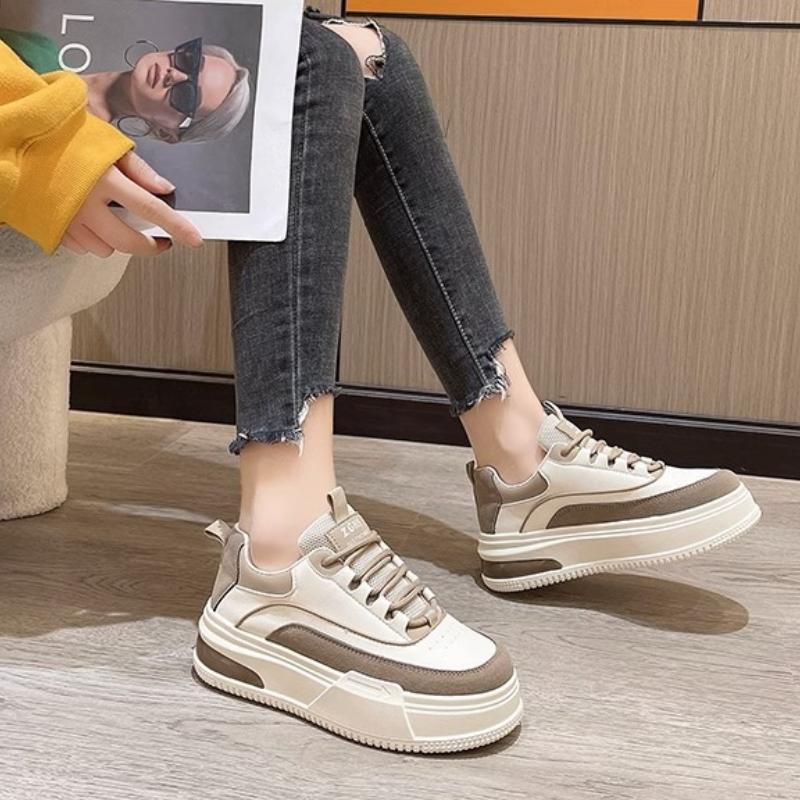 Hot Sale Women's Shoes Summer Women Casual Shoes Lace Up Non Slip Outdoor Walking Shoes High Quality Platform Sneakers for Women