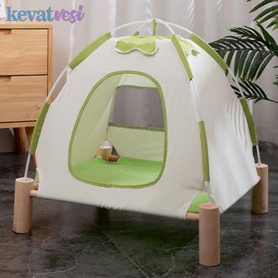 2 in 1 Letto pieghevole per gatti, comode tende per gatti, tenda traspirante per animali domestici, per gatti, cuccioli, letto per cani, forniture per animali domestici