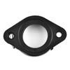 1pcs Carburetor Intake Manifold Adapter Carb Flange Boot Rubber Black New