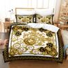 3D Single/double Bed Bedding Set with Palace Style Retro Flower Down Duvet Cover 2/3pcs AU210 * 240 Full Size Quick Drying Soft Home Textile