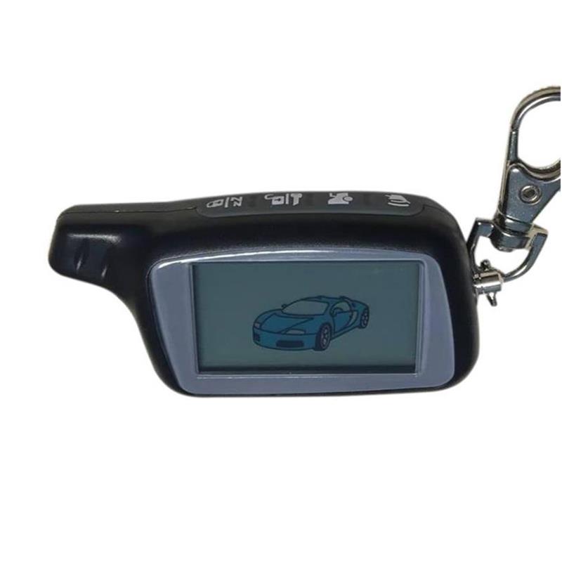 2-way X5 LCD Remote Control Keychain for Russian Vehicle Security Two Way Car Alarm System TOMAHAWK X5 X3 Key Chain Fob