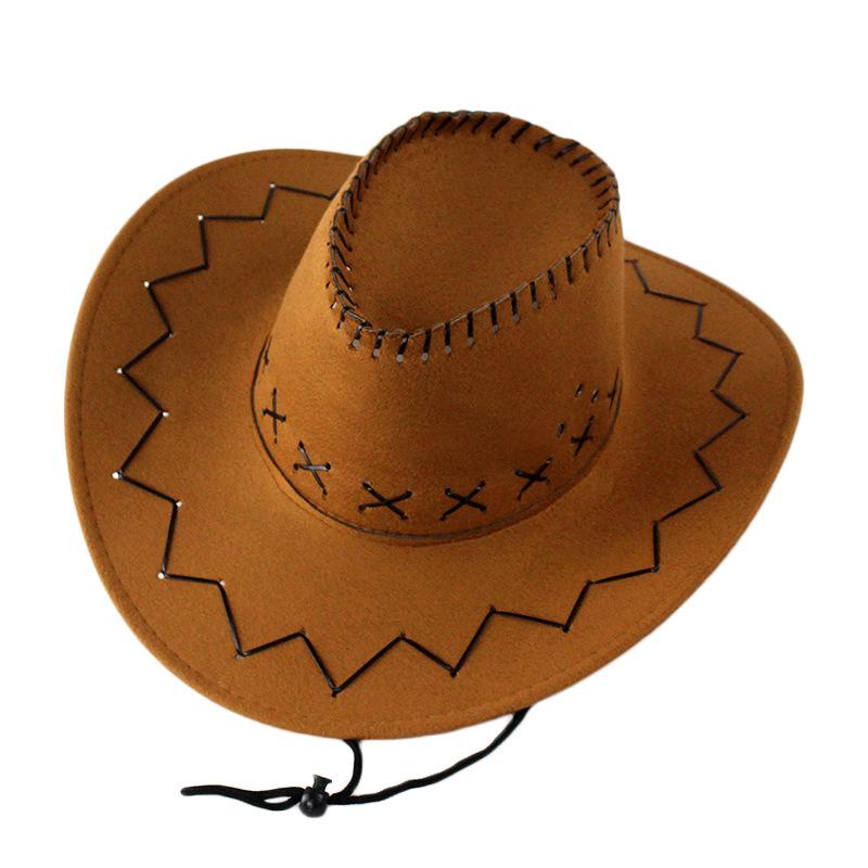 Men's and Women's Wide Brim Denim Western Sun Hat
