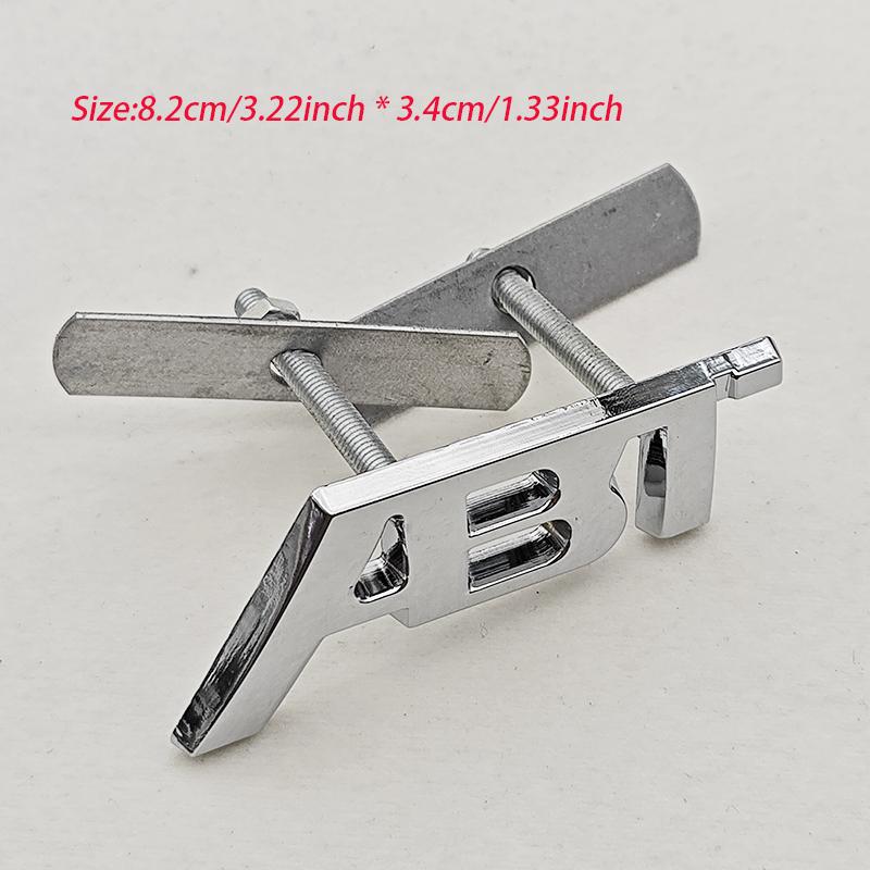 3D Metal Logo ABT Emblem Car Trunk Front Grille Badge For T6 S5 RS7 C8 Q8 RS6 SQ5 Q5 Q7 RS4 A3 8V A6 ABT Sticker Accessories