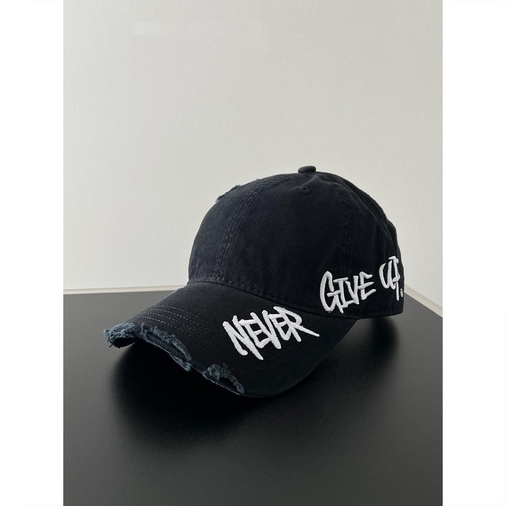 Classic Denim Baseball Cap With Embroidered Letters For Casual Summer Style