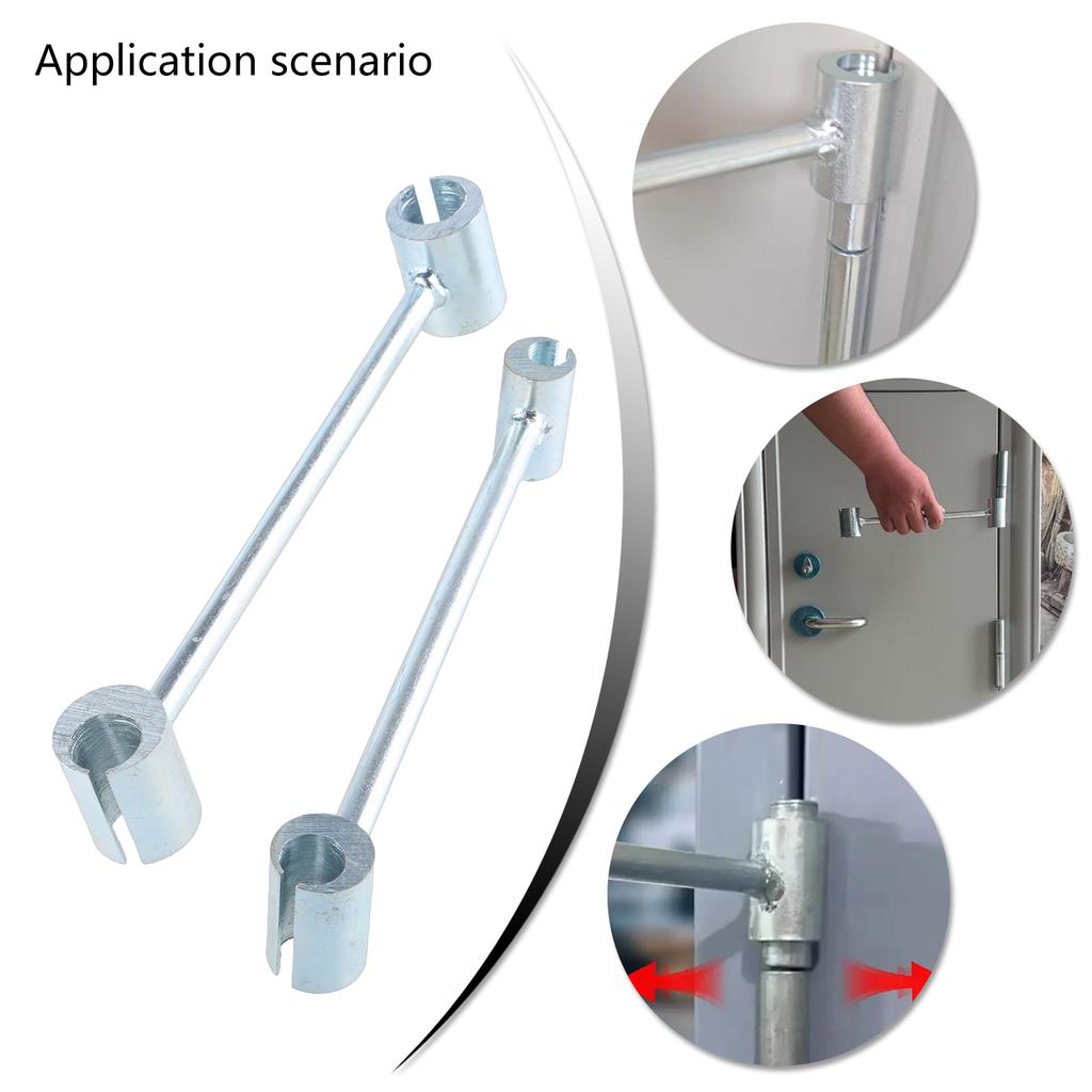 2 st Gångjärn Glappjusteringsnyckel Dörrgångjärn Reparationsverktyg 14-25mm Dörrgångjärnsjustering Handverktyg Justerbar Nyckelverktyg