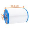 Cartouche Filtre Spa PWW50 / PWW50P3 [Lot 2] Compatible Unicel 6CH-940 Filbur FC-0359 Waterway 817-0050 Phonillico®