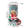 Christmas Stockings for New Year Party Gifts Xmas Tree Fireplace Hanging Ornaments Decoration Christmas Socks Candy Gift Bag