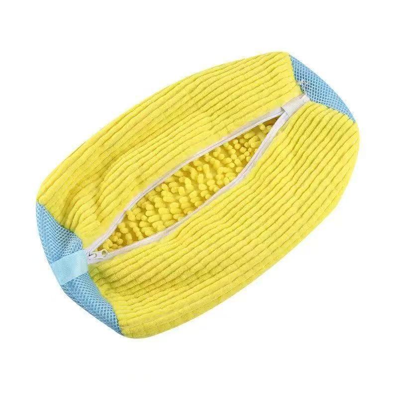3-1 Pcs Washing Machine Special Shoe Wash Bag, Anti-Deformation Lazy Shoe Care Laundry Bag for Household