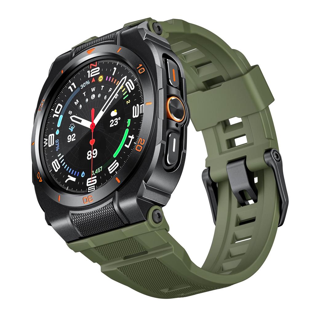 Braccialetto Sportivo Samsung Watch Ultra in Silicone Bicolore a Rilascio Rapido