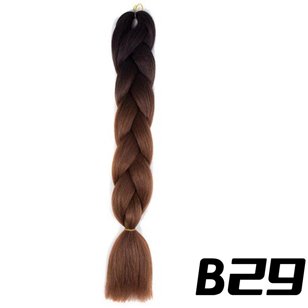 MISS WIG Synthetic Long Braid Ponytail Extension Straight Sleek Wrap Around Colorful Braid Hair Extensions Ponytail Natural Soft For Women Wear